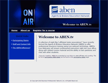 Tablet Screenshot of aben.tv